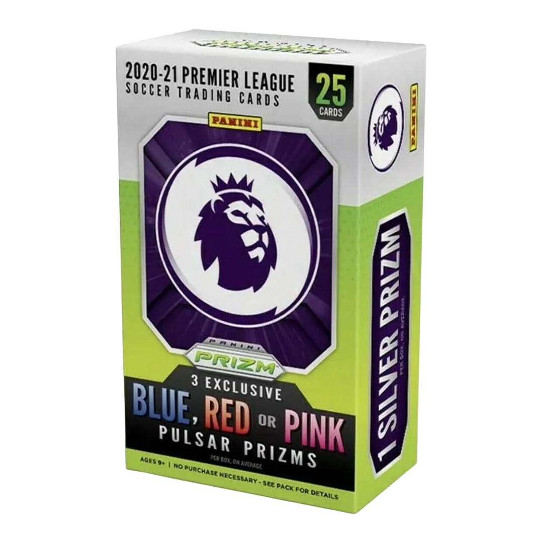 2020-21 Panini Prizm English Premier League Soccer Cereal Box