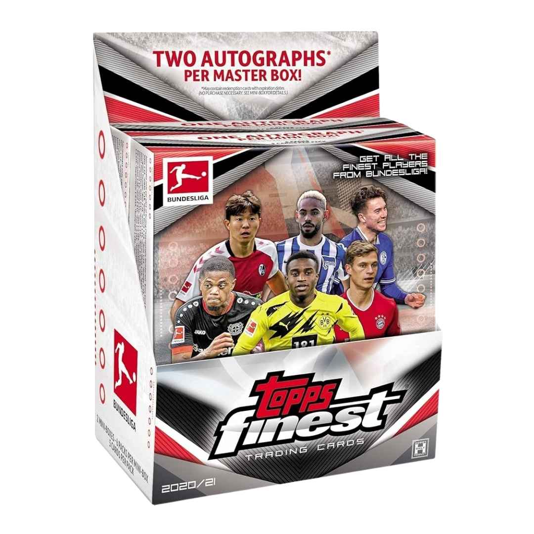 2020-21 Topps Finest Bundesliga Soccer Hobby Mini-Box