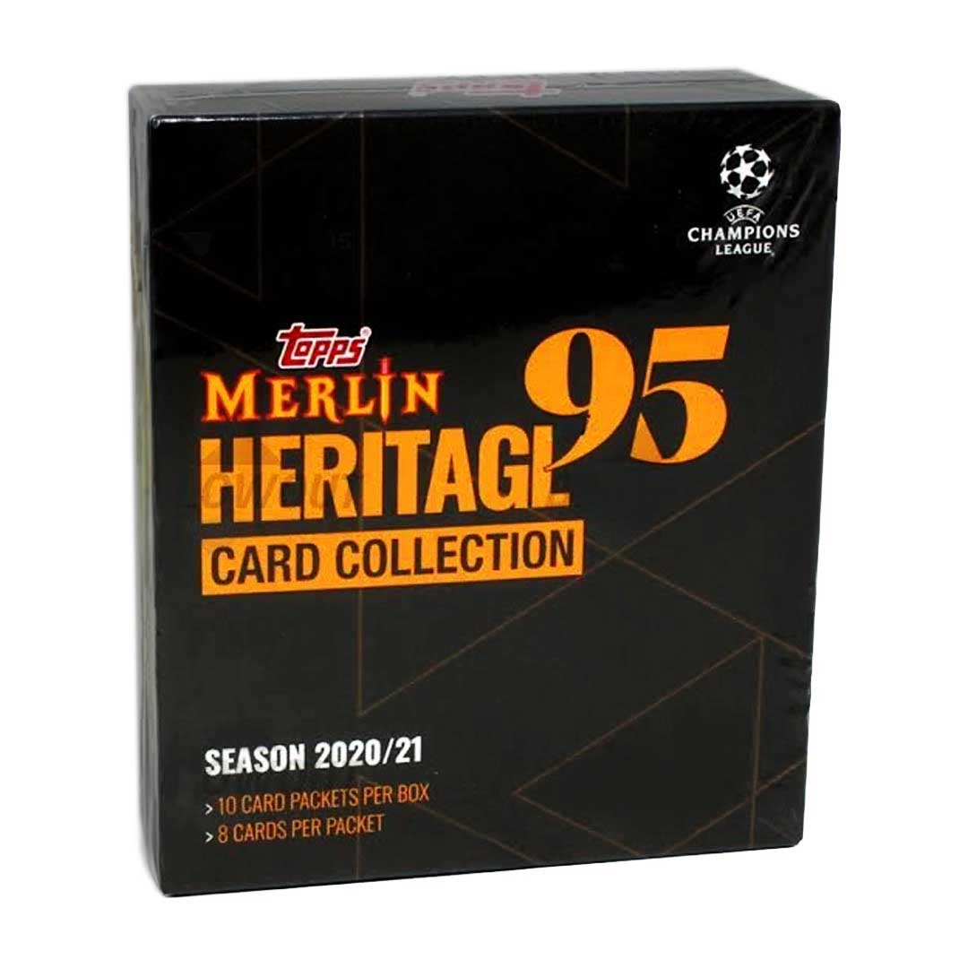 2020-21 Topps Merlin Heritage '95 Soccer Box