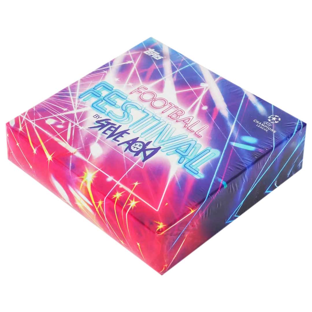 2020-21 Topps On-Demand UEFA Champions League Soccer Football Festival Steve Aoki Hobby Box