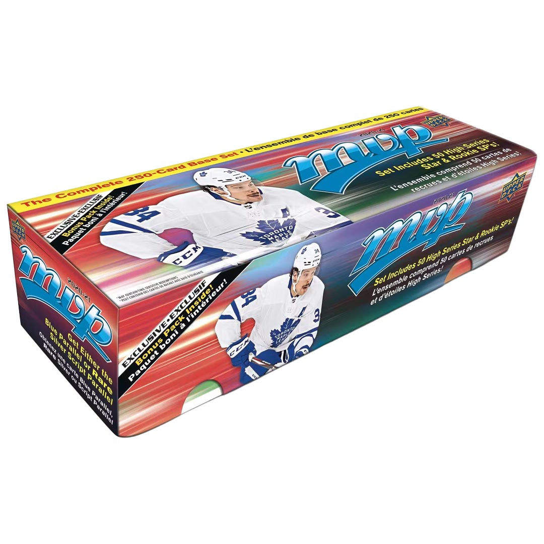 2020-21 Upper Deck MVP Hockey Box Set