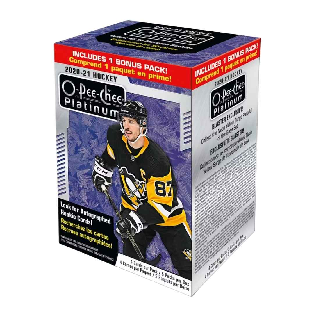 2020-21 Upper Deck O-Pee-Chee Platinum Hockey Blaster Box