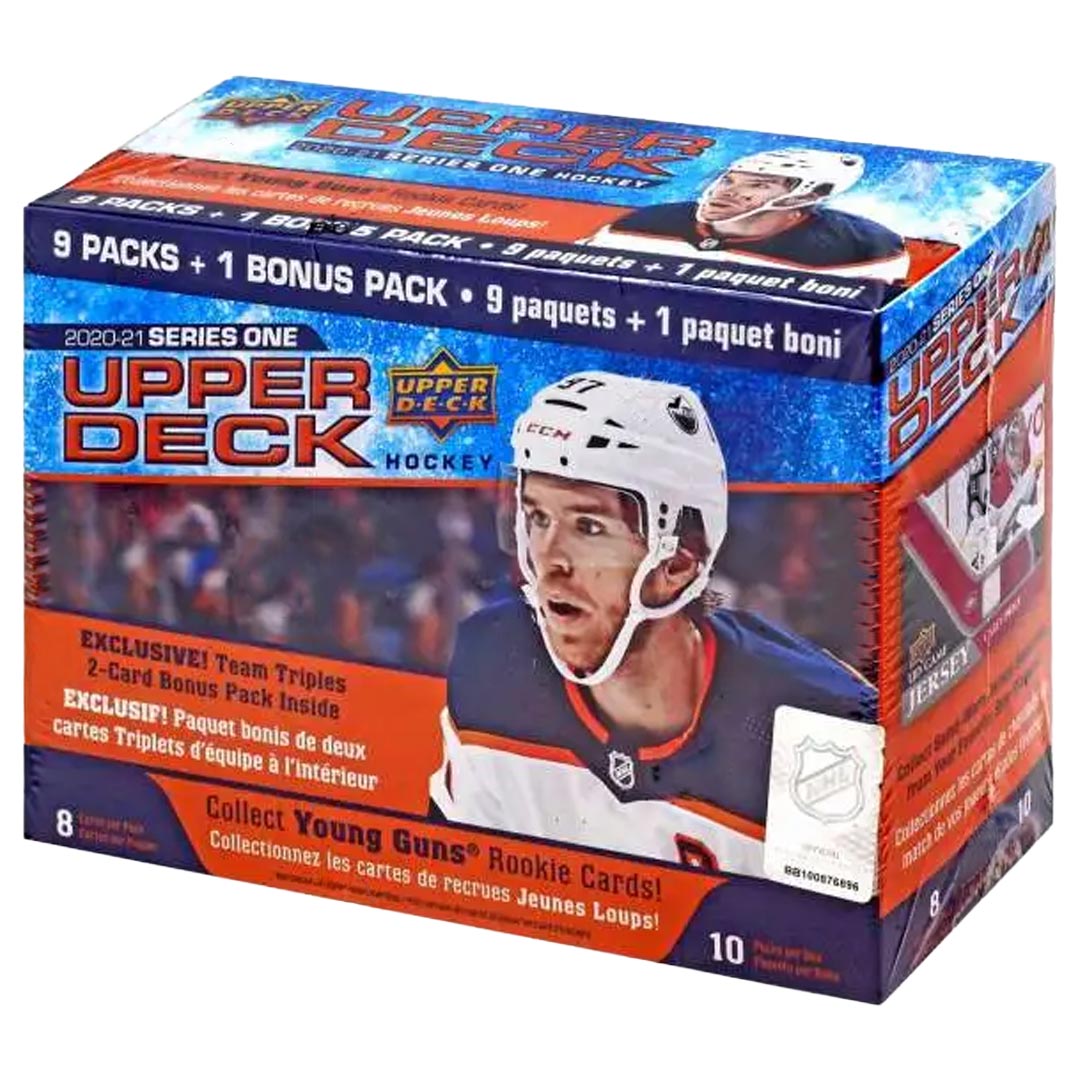 2020-21 Upper Deck Series 1 Hockey Mega Box (Team Triples Bonus Pack!)