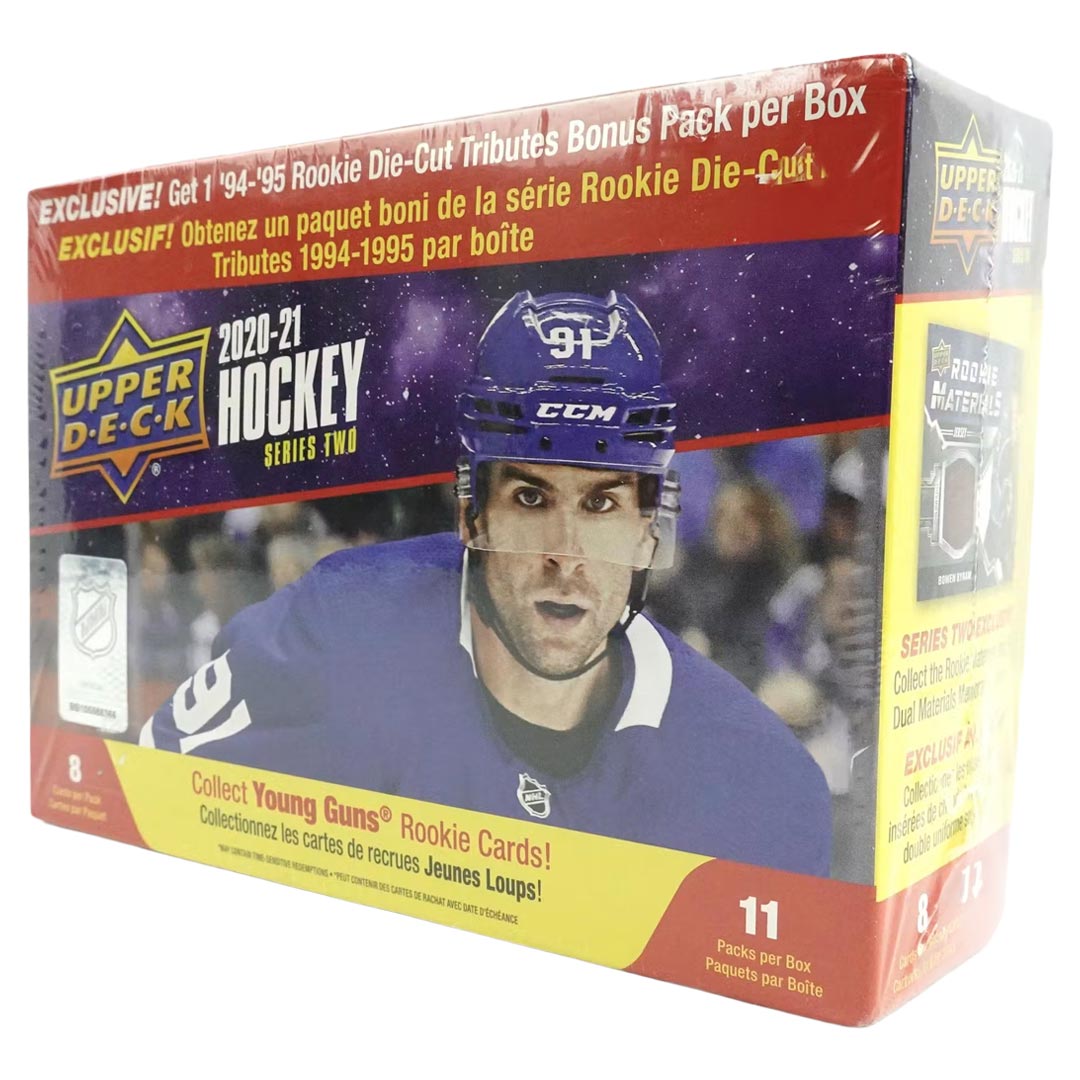 2020-21 Upper Deck Series 2 Hockey 11-Pack Mega Box