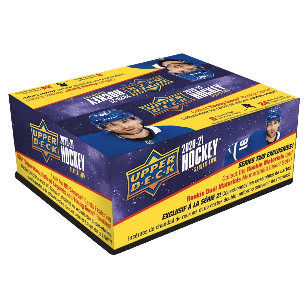 2020-21 Upper Deck Series 2 Hockey Retail Box