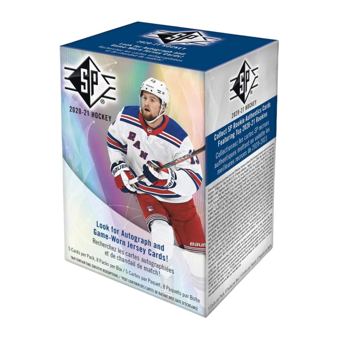 2020-21 Upper Deck SP Authentic Hockey Blaster Box