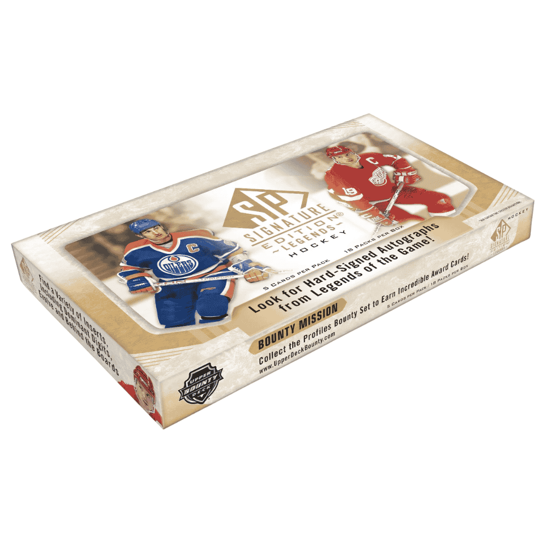 2020-21 Upper Deck SP Signature Edition Legends Hockey Hobby Box