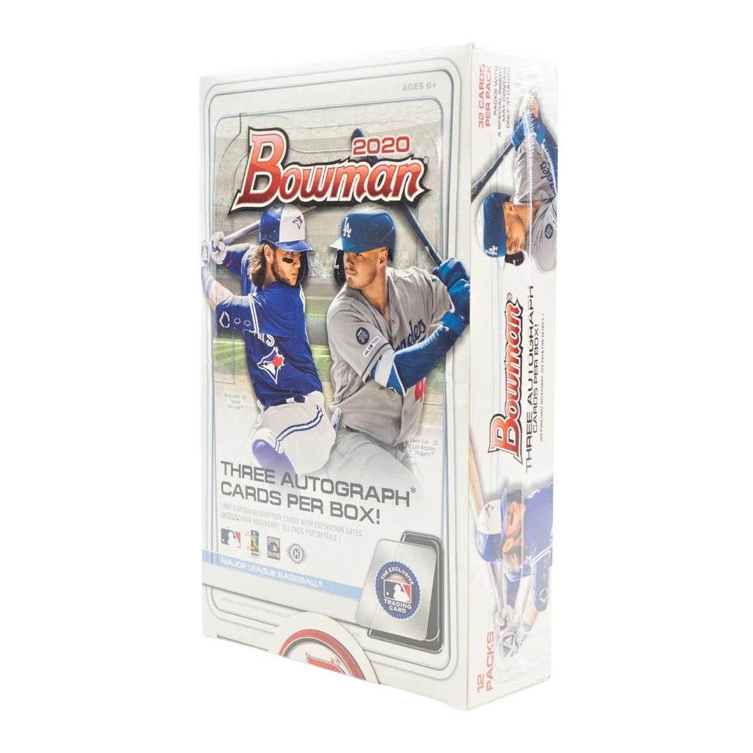 2020 Bowman Baseball HTA Jumbo Hobby Box