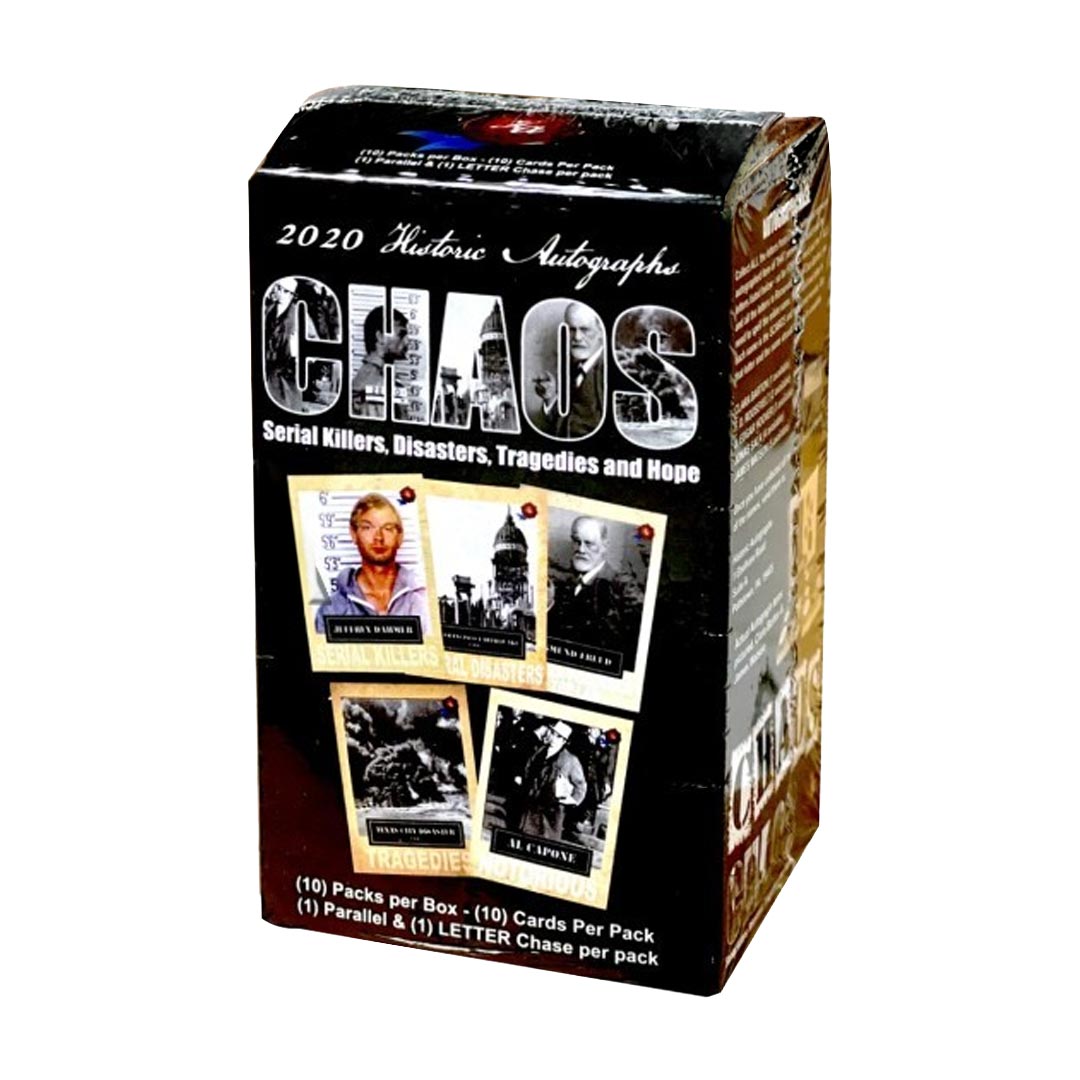 2020 Historic Autographs Chaos Blaster Box