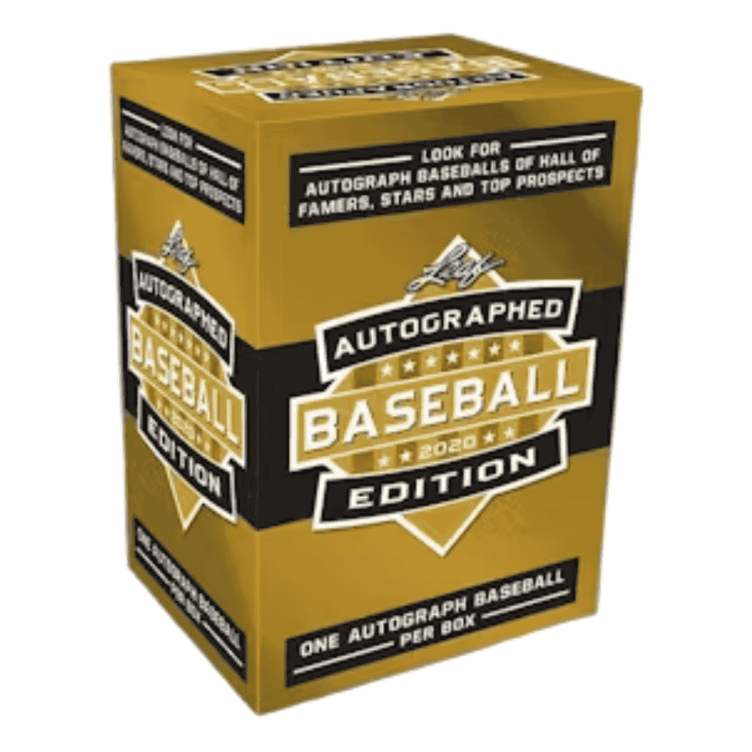 2020 Leaf Autographed Baseball Edition Box
