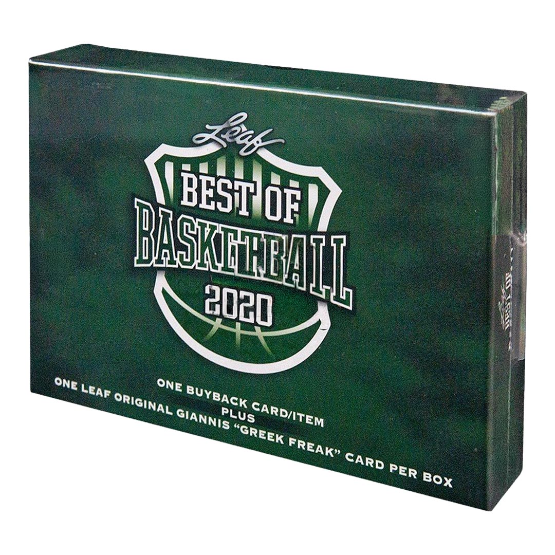2020 Leaf Best of Basketball Box
