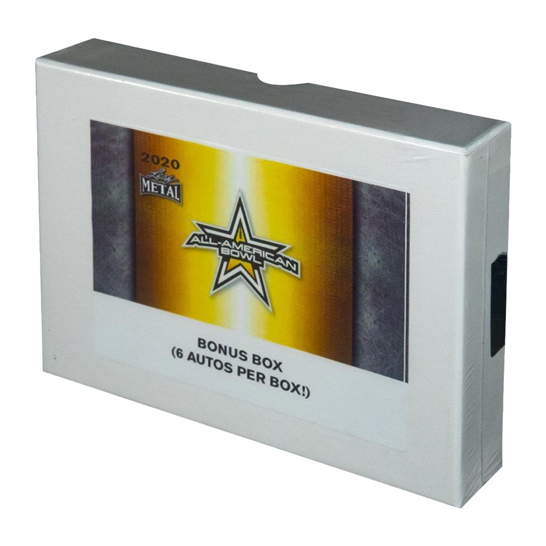2020 Leaf Metal All-American Football Bonus Box