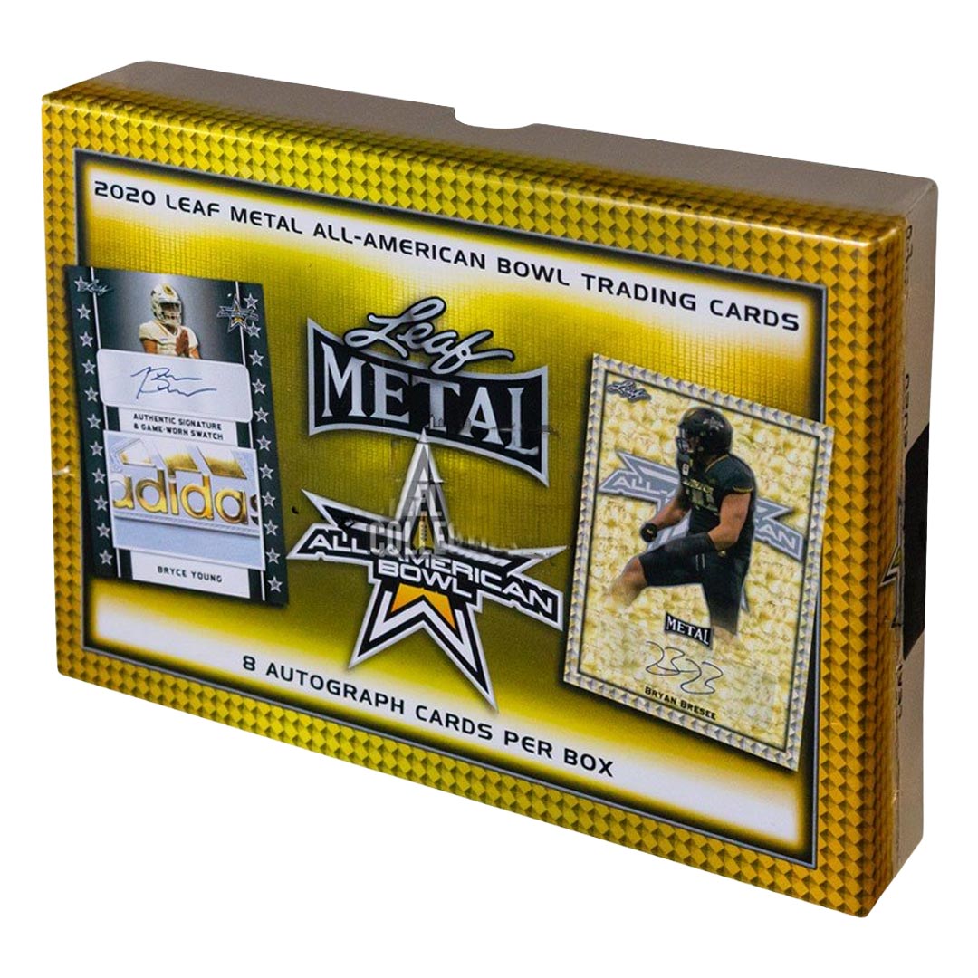 2020 Leaf Metal All-American Football Hobby Box