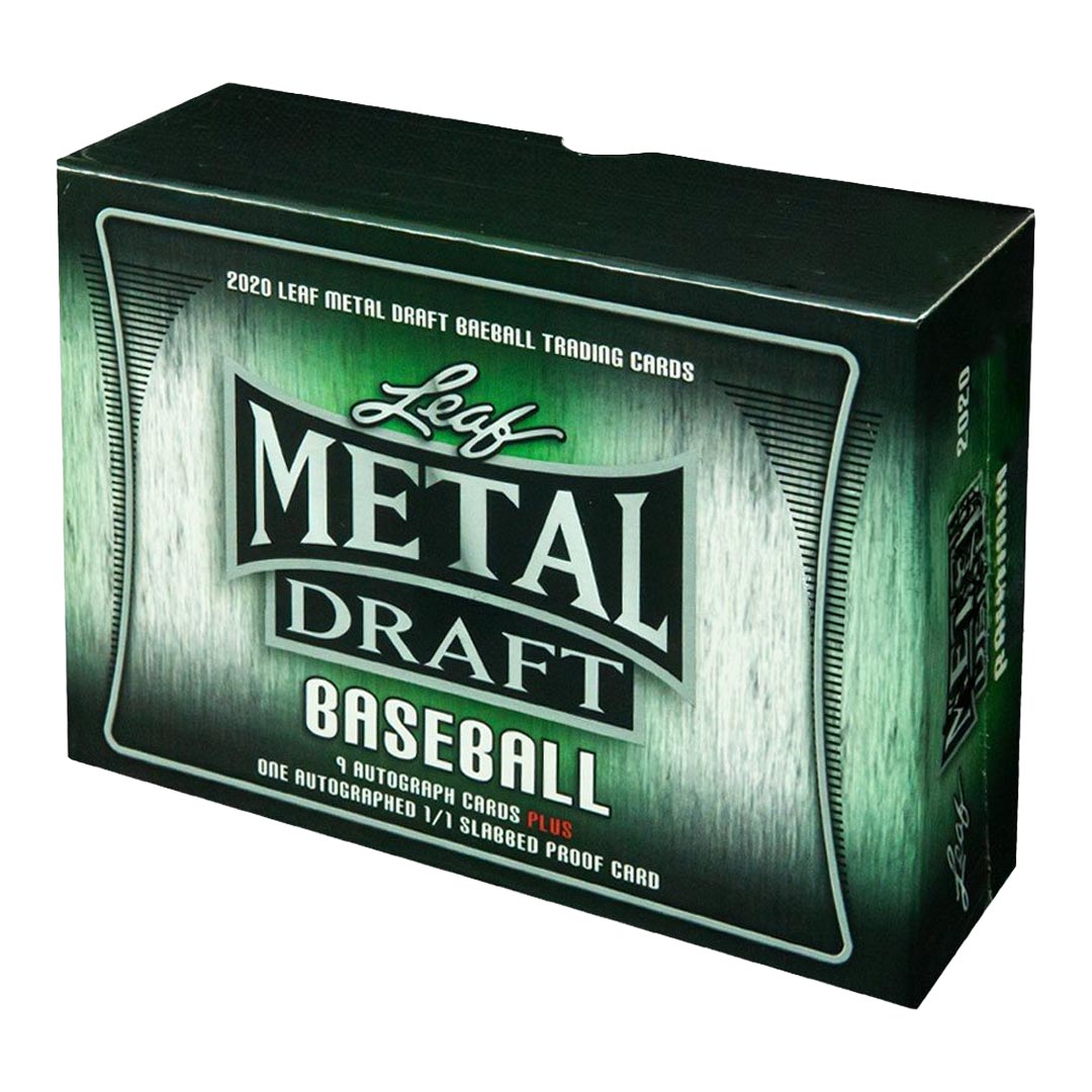 2020 Leaf Metal Draft Baseball Jumbo Box