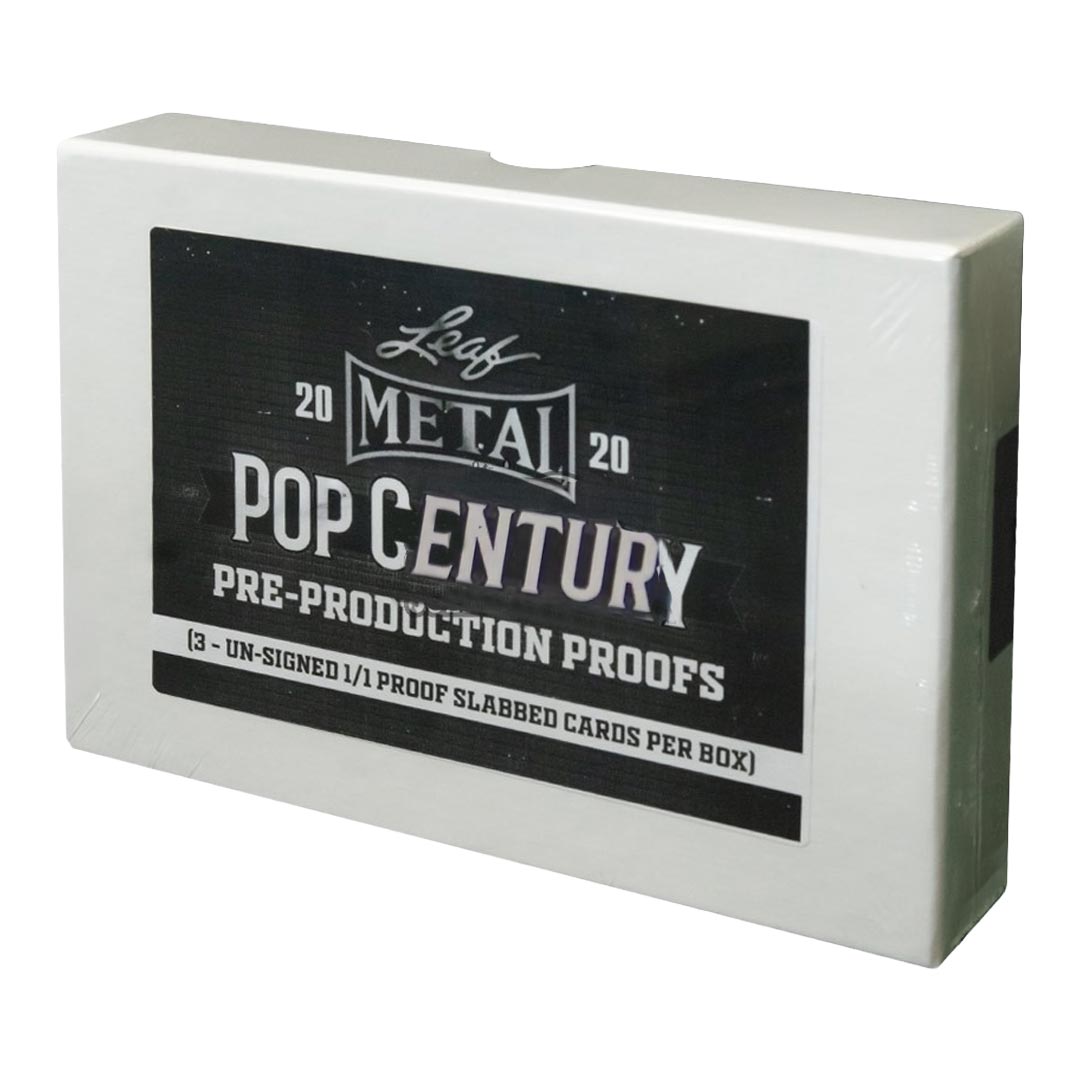 2020 Leaf Metal Pop Century 1/1 Pre-Production Proof Box