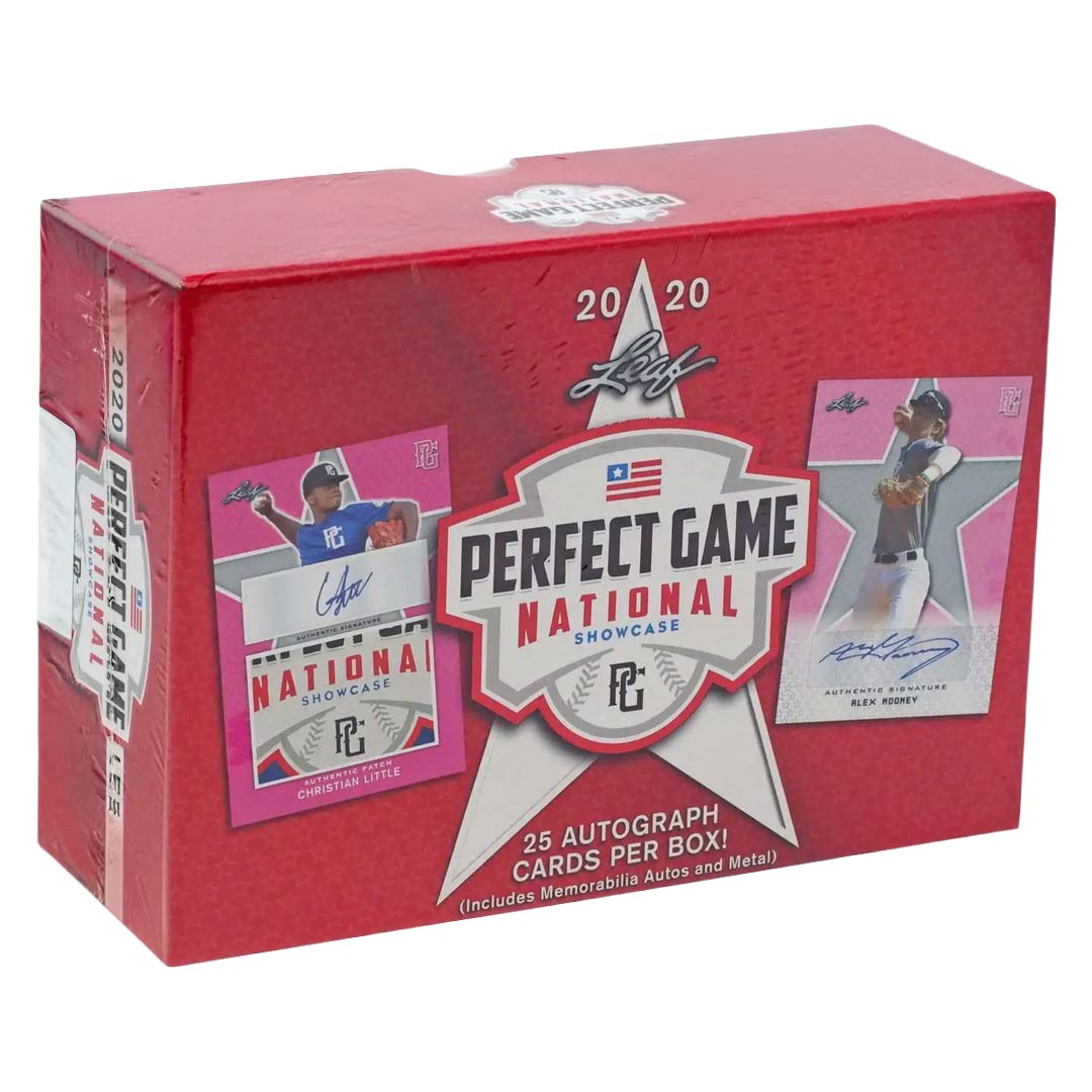 2020 Leaf Perfect Game National Showcase Baseball Box