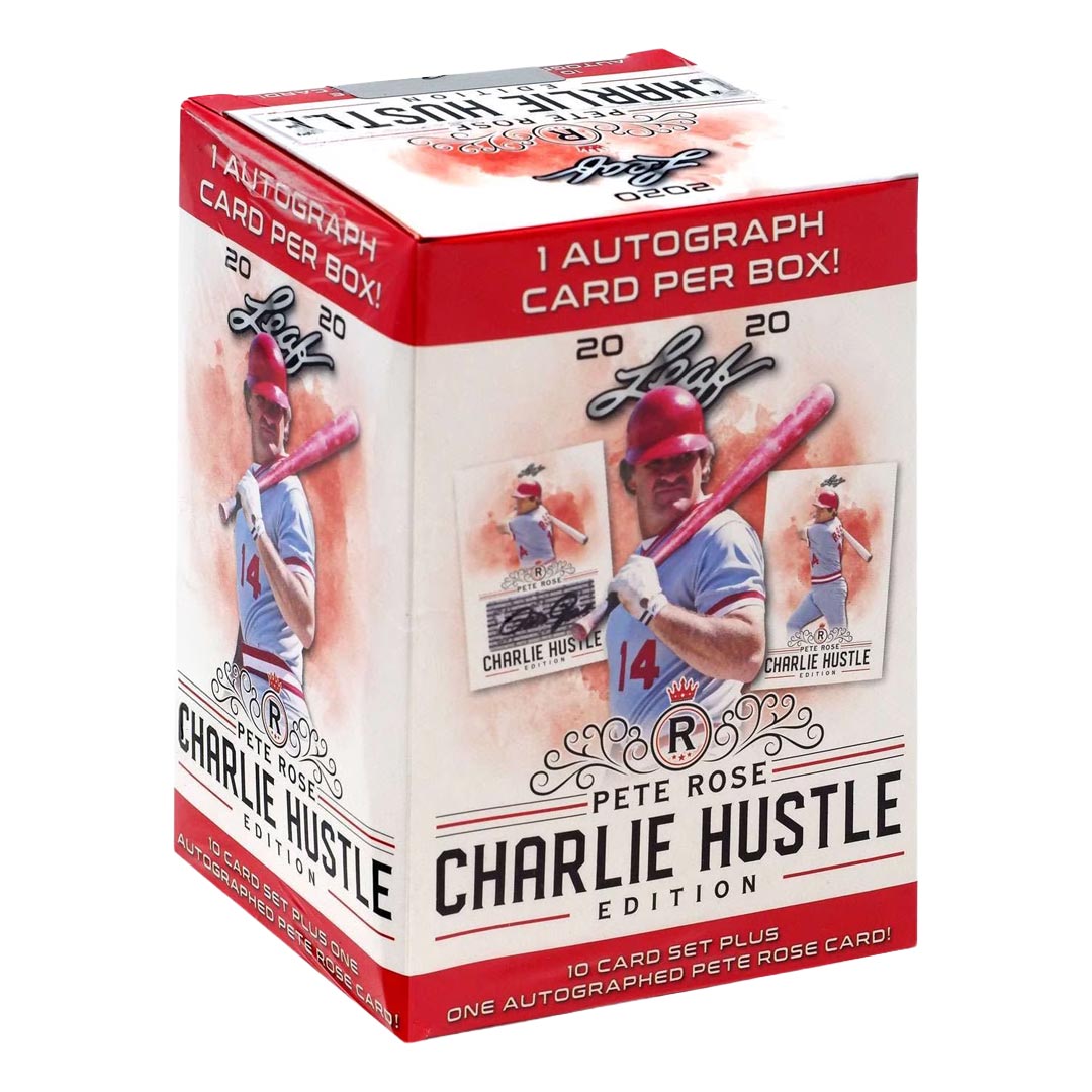 2020 Leaf Pete Rose Charlie Hustle Edition Baseball Blaster Box