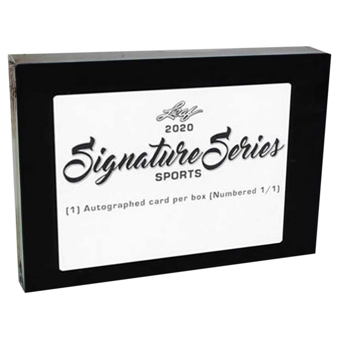 2020 Leaf Signature Series Sports Edition Box