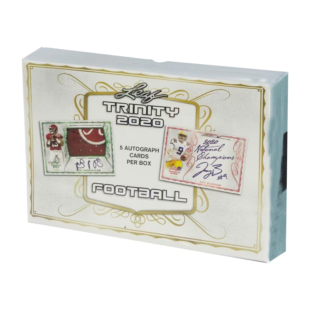2020 Leaf Trinity Football Hobby Box