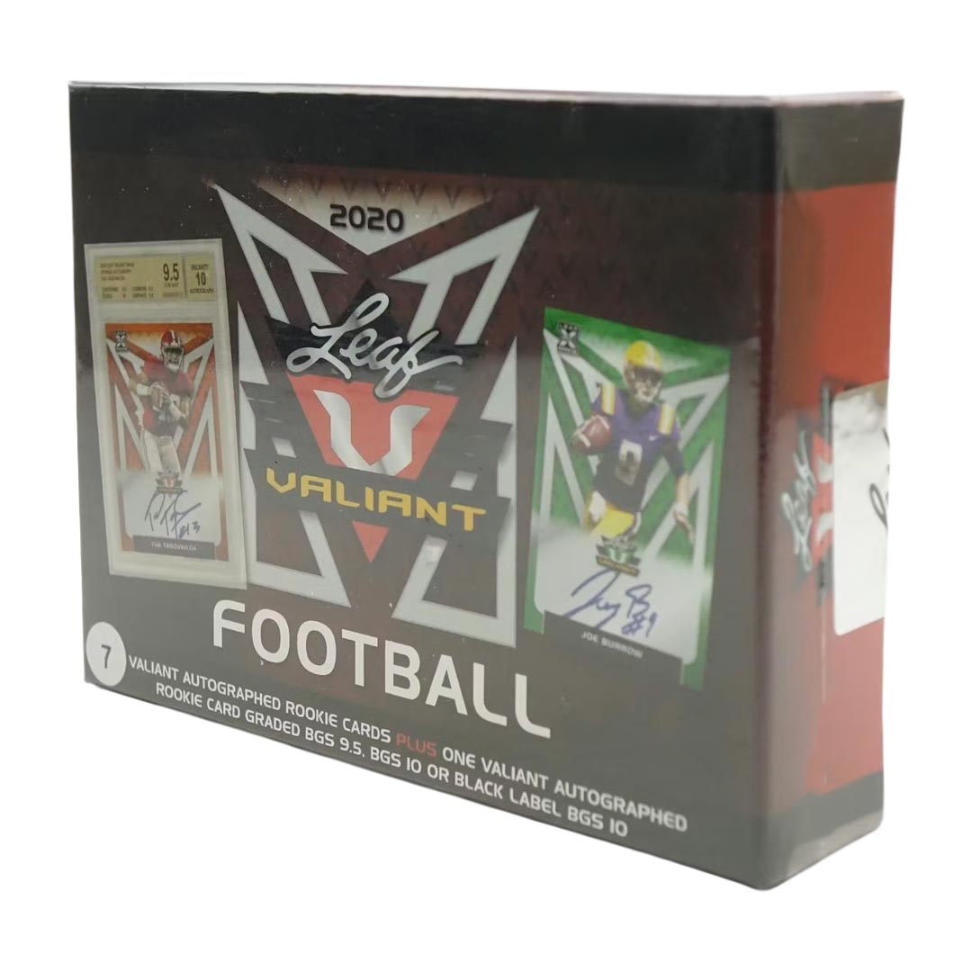 2020 Leaf Valiant Football Hobby Box