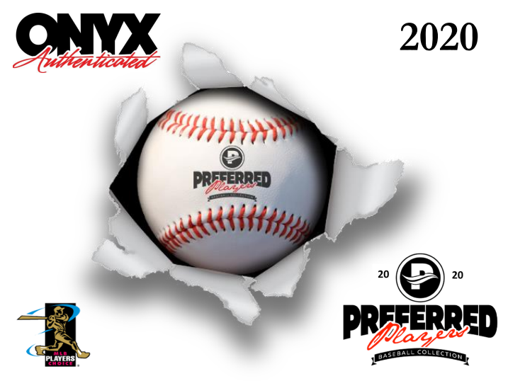 2020 Onyx Preferred Players Collection Baseball 12-Box Case