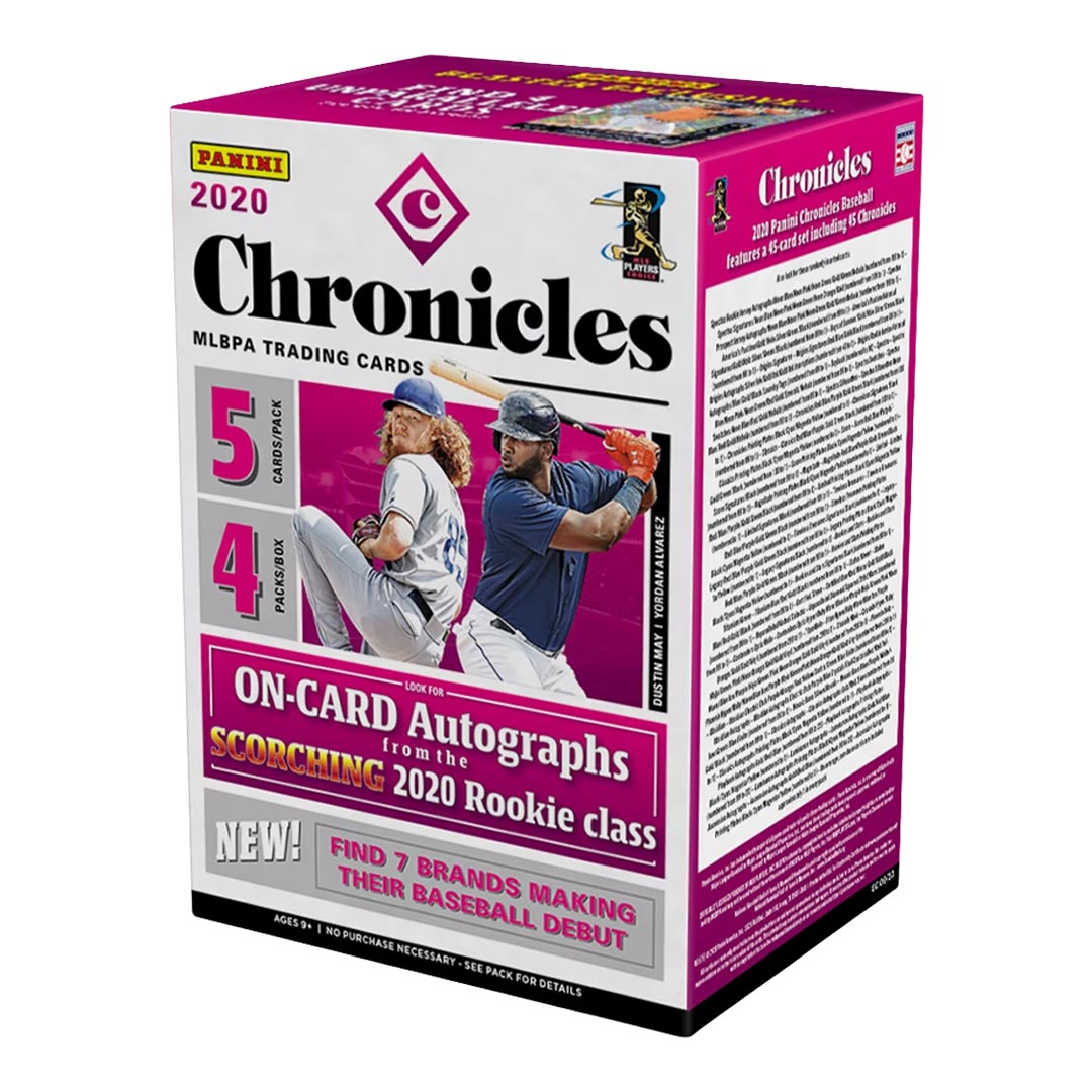 2020 Panini Chronicles Baseball Blaster Box