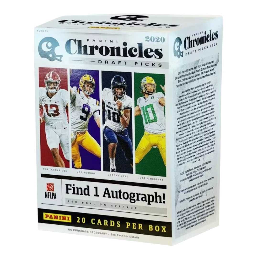 2020 Panini Chronicles Draft Picks Football Blaster Box