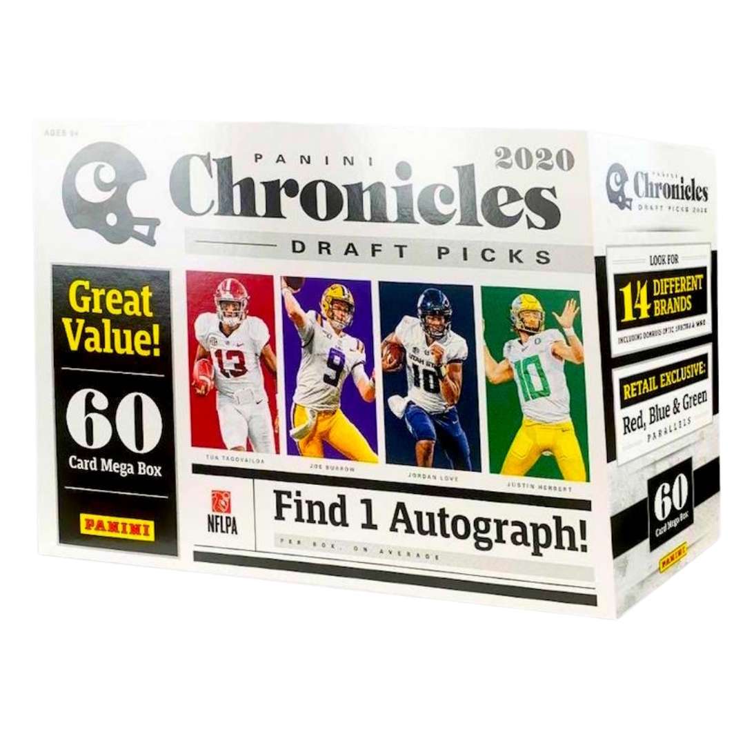 2020 Panini Chronicles Draft Picks Football Mega Box