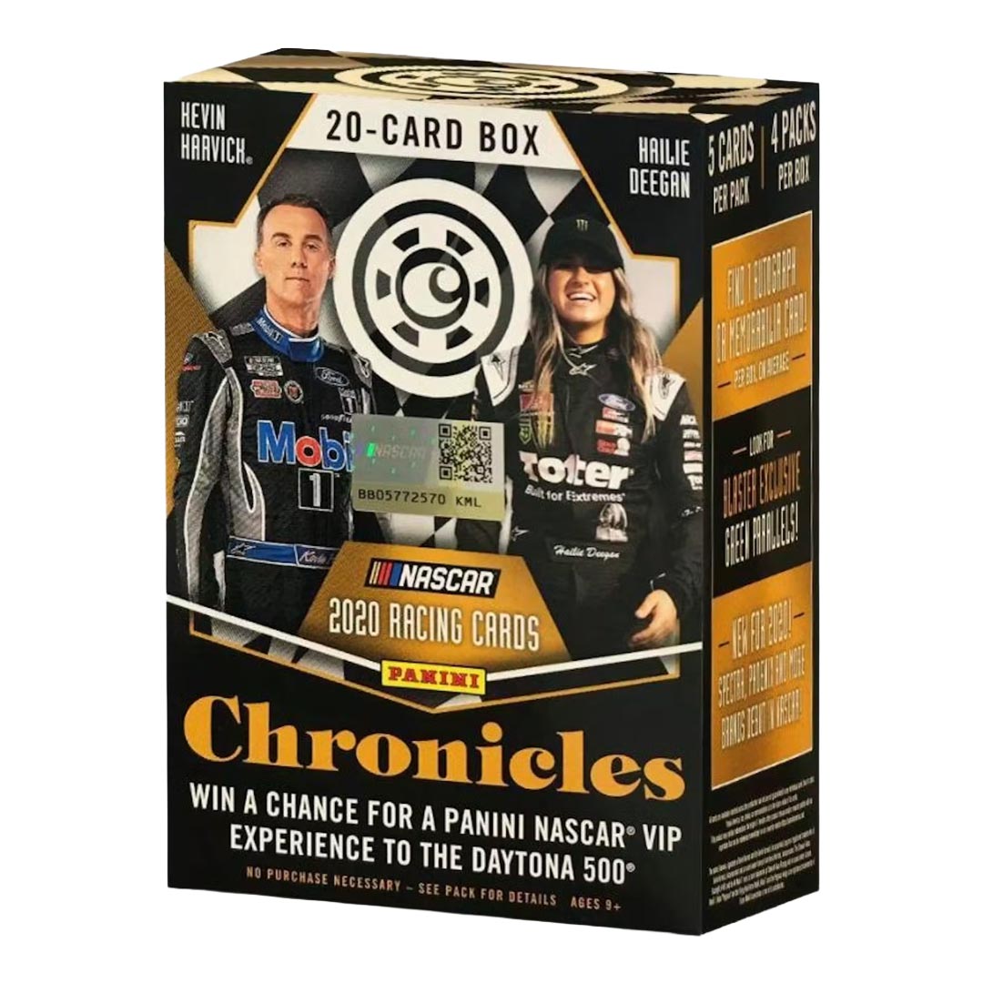 2020 Panini Chronicles Racing 4-Pack Blaster Box