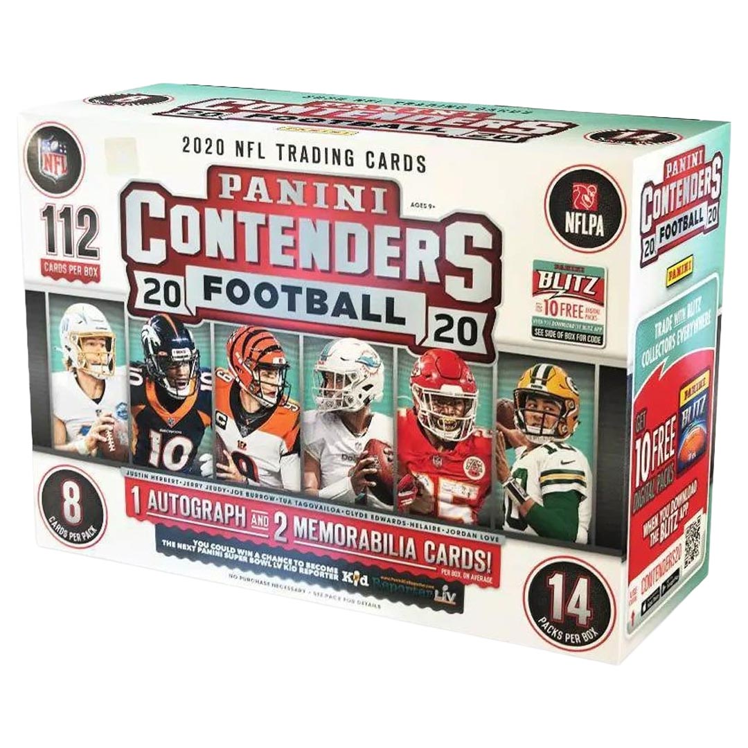 2020 Panini Contenders Football Mega Box (Target)