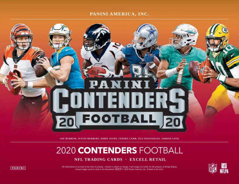 2020 Panini Contenders Football Mega Pack (Target)
