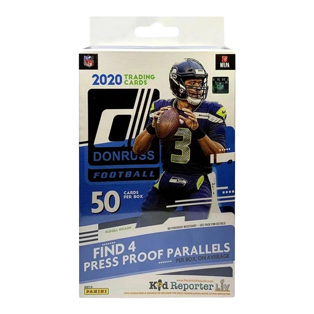 2020 Panini Donruss Football Hanger Pack Box (WalMart)