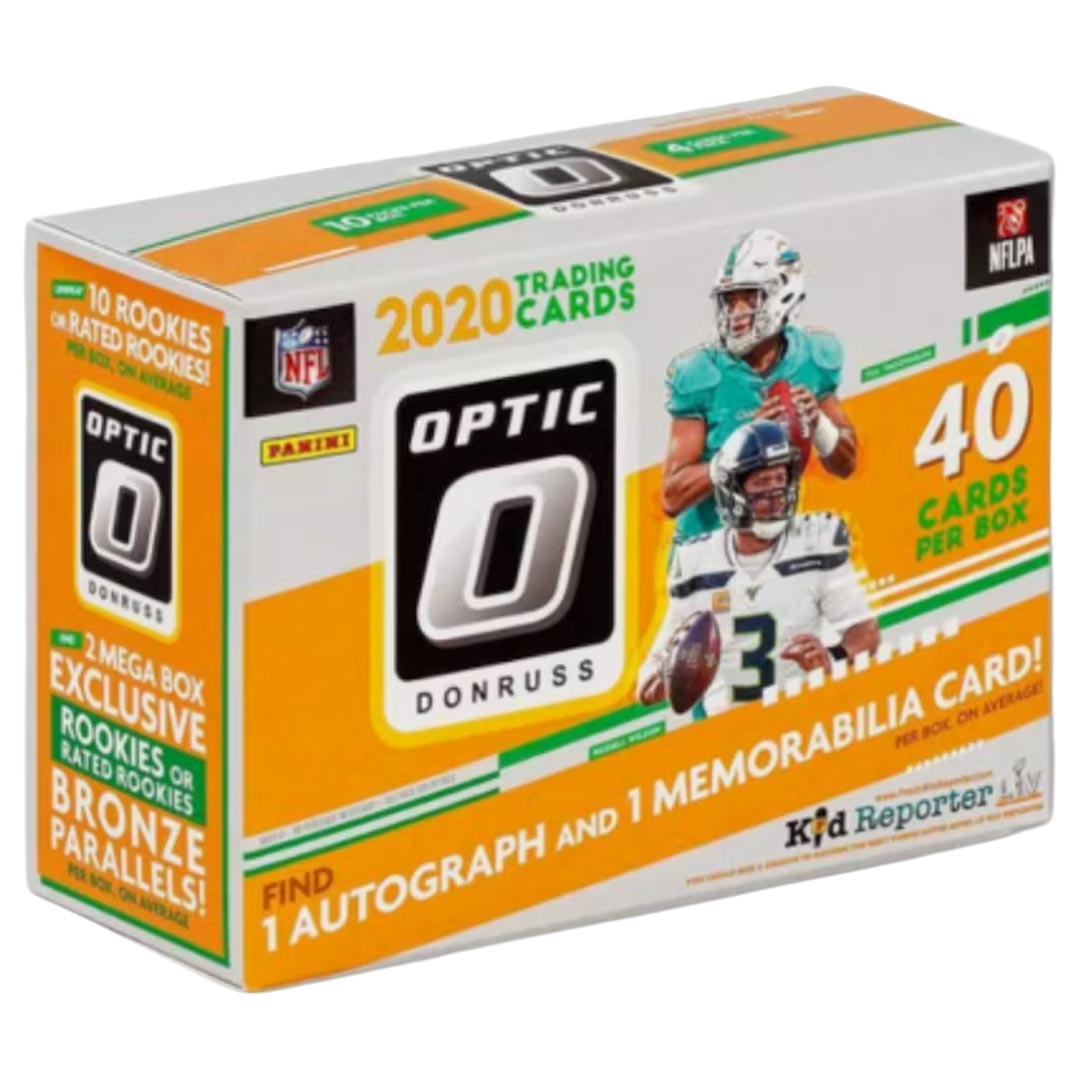 2020 Panini Donruss Optic Football Mega Box (Bronze Parallels)