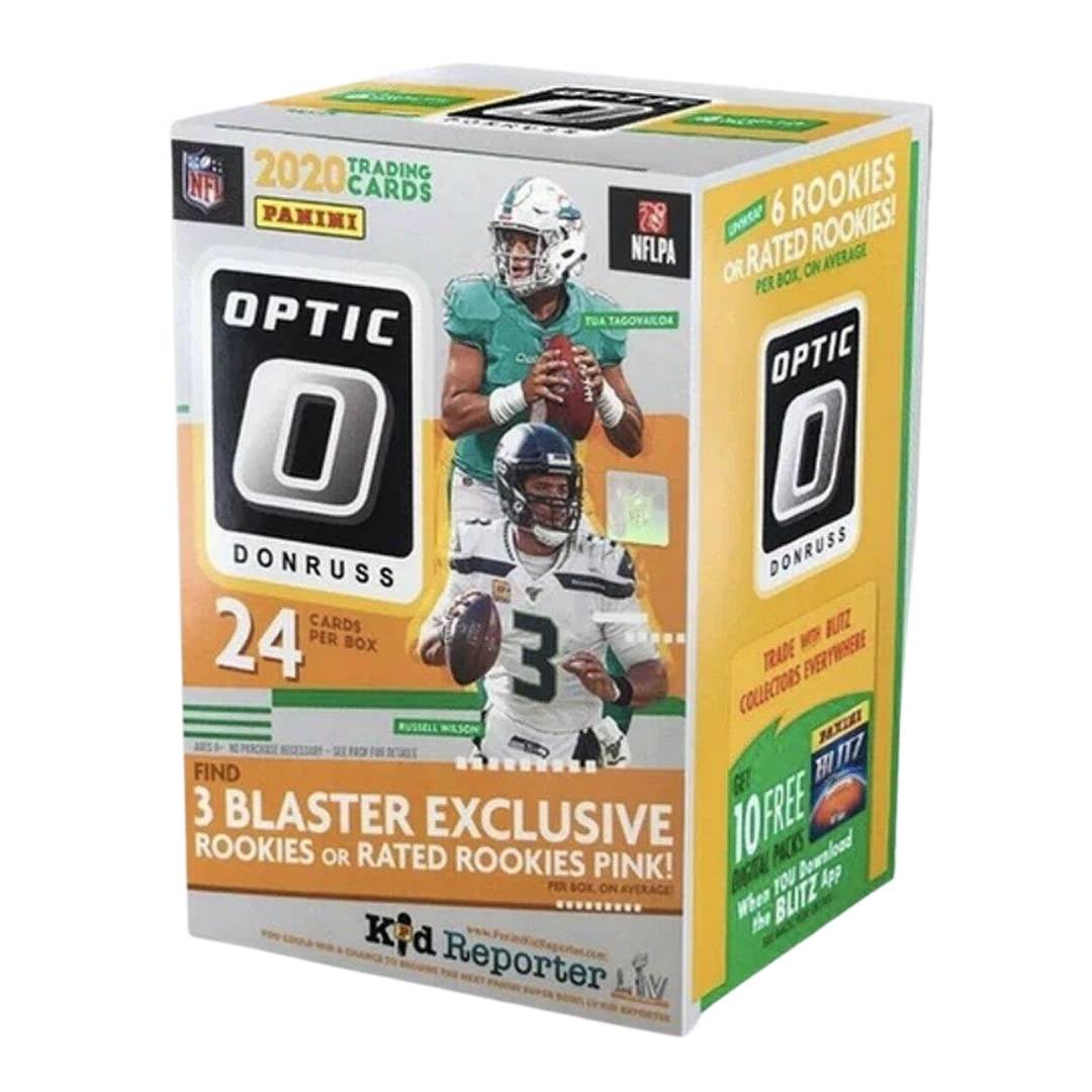 2020 Panini Donruss Optic Football Purple Shock Blaster Box
