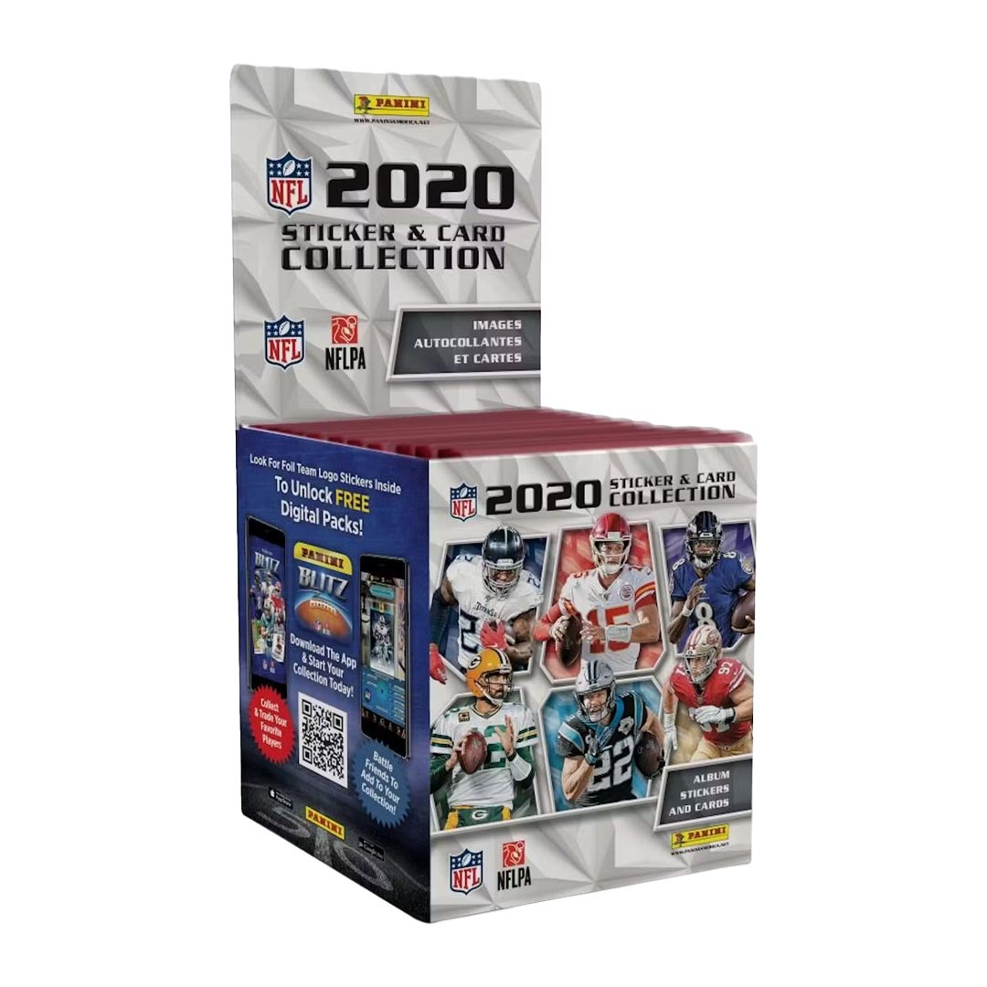 2020 Panini Football Sticker Collection Box (Slightly Damaged)