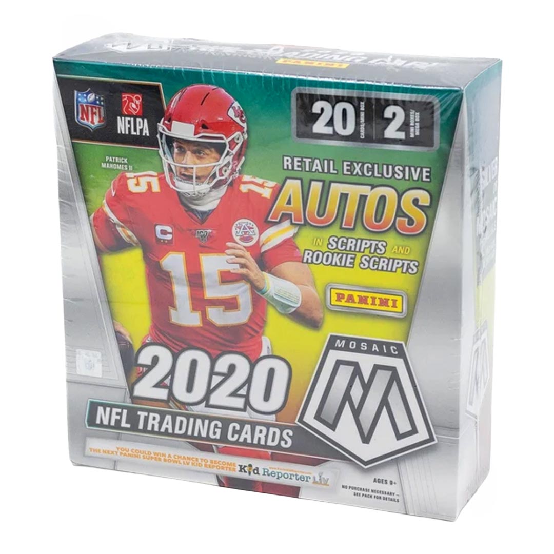 2020 Panini Mosaic Football Mega Box (WalMart)