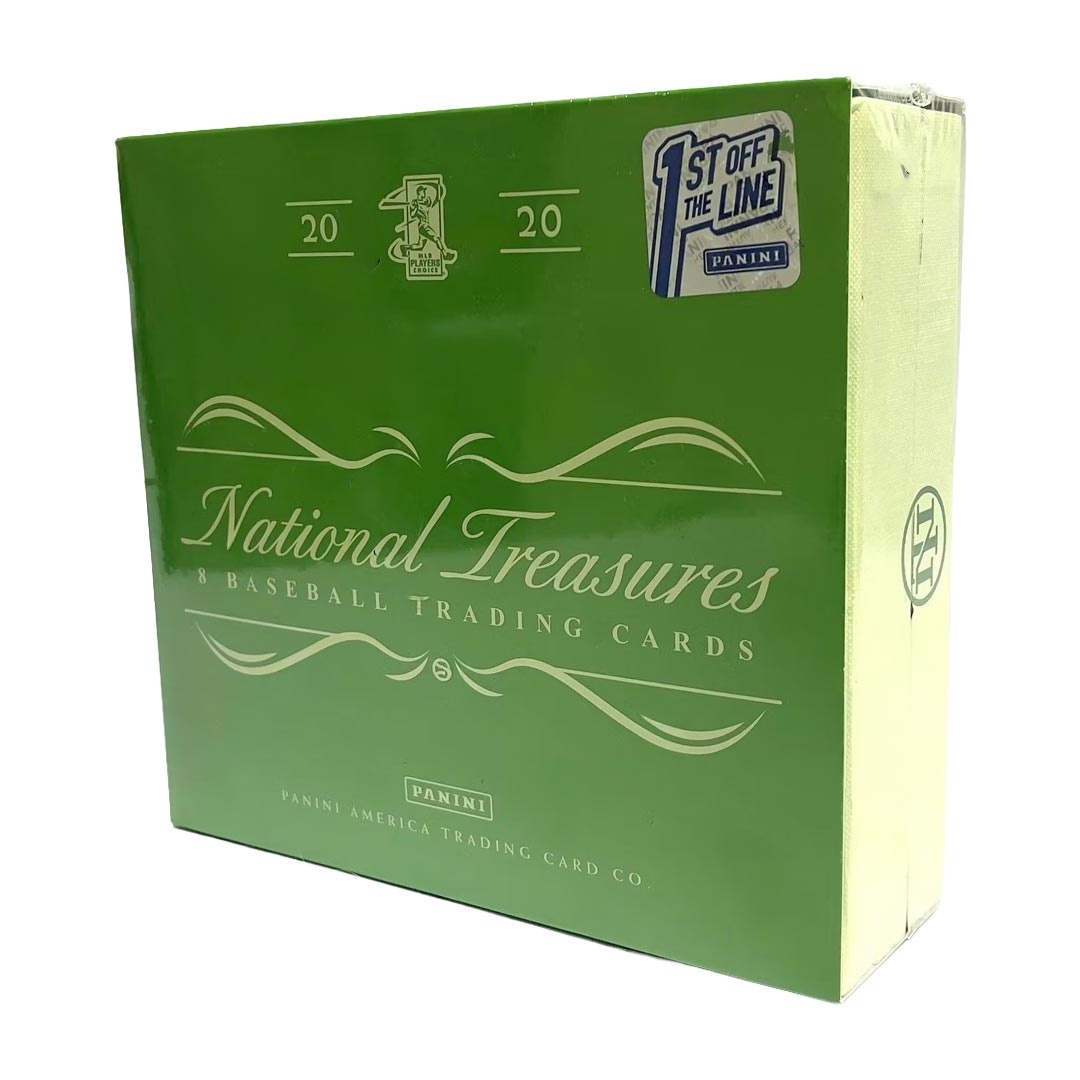 2020 Panini National Treasures Baseball 1st Off The Line Hobby Box