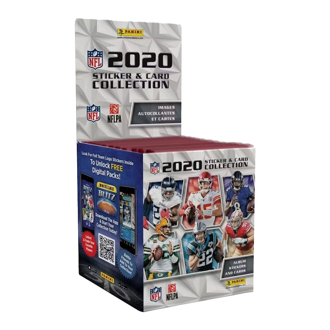 2020 Panini NFL Sticker Collection Box