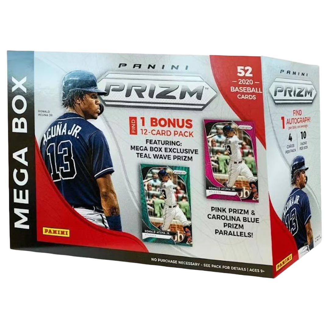 2020 Panini Prizm Baseball 52 Card Mega Box