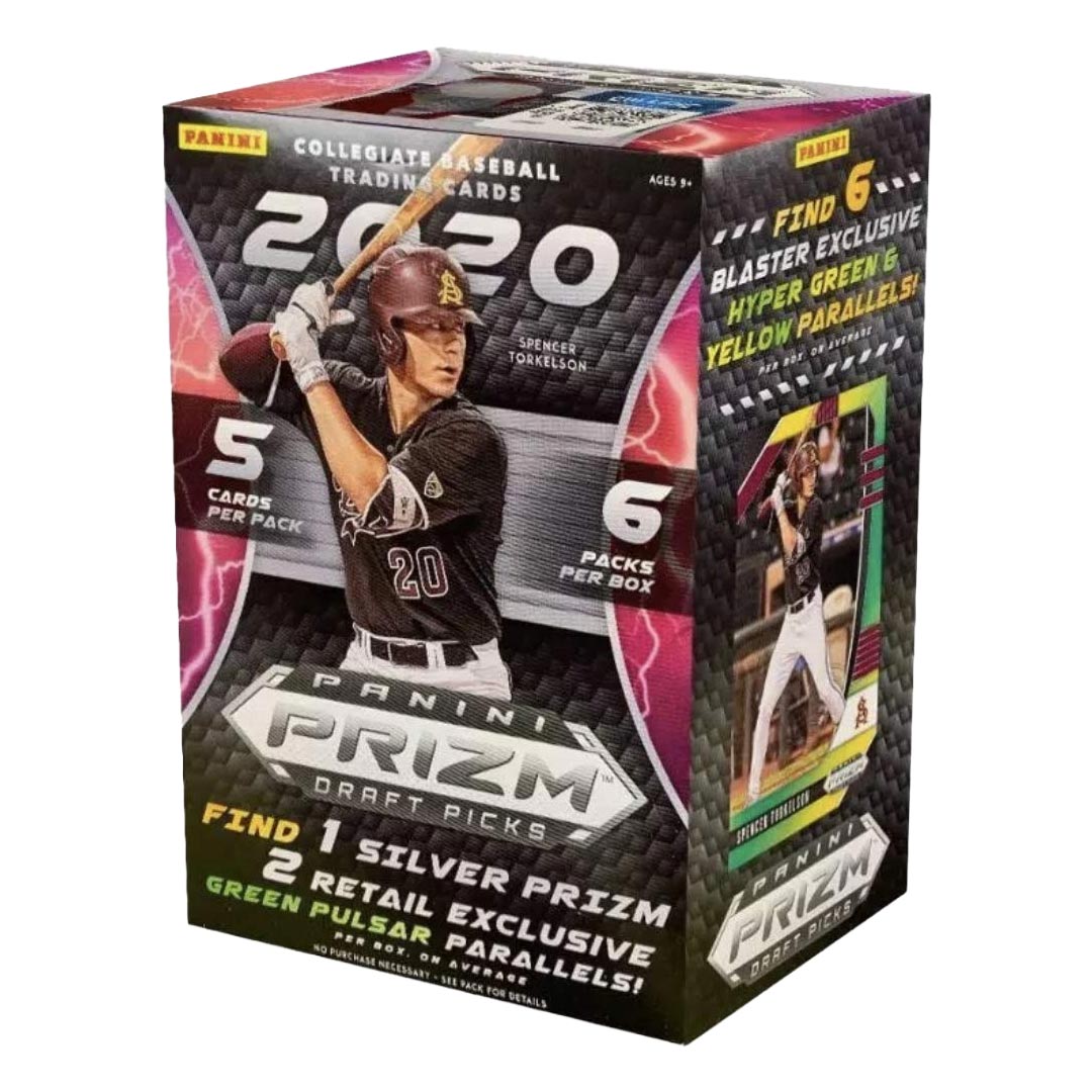 2020 Panini Prizm Draft Picks Baseball Blaster Box