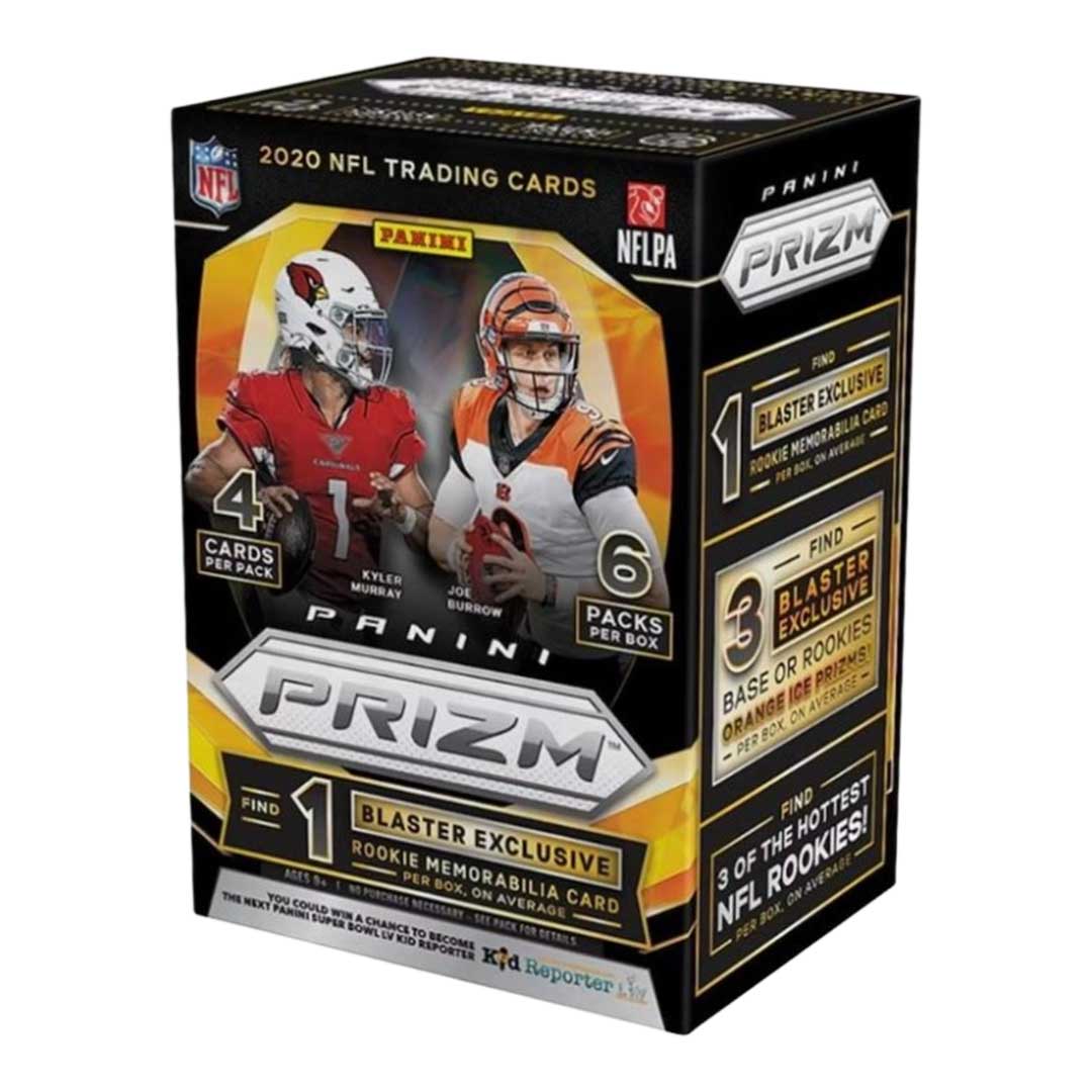 2020 Panini Prizm Football Blaster Box (Orange Ice Prizms) (Fanatics)