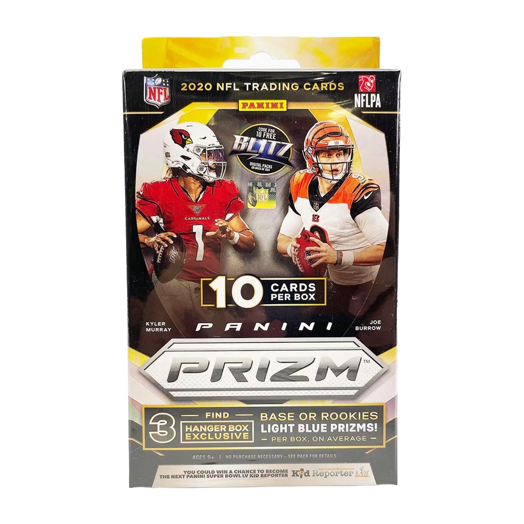 2020 Panini Prizm Football Hanger Box (Light Blue Prizms)