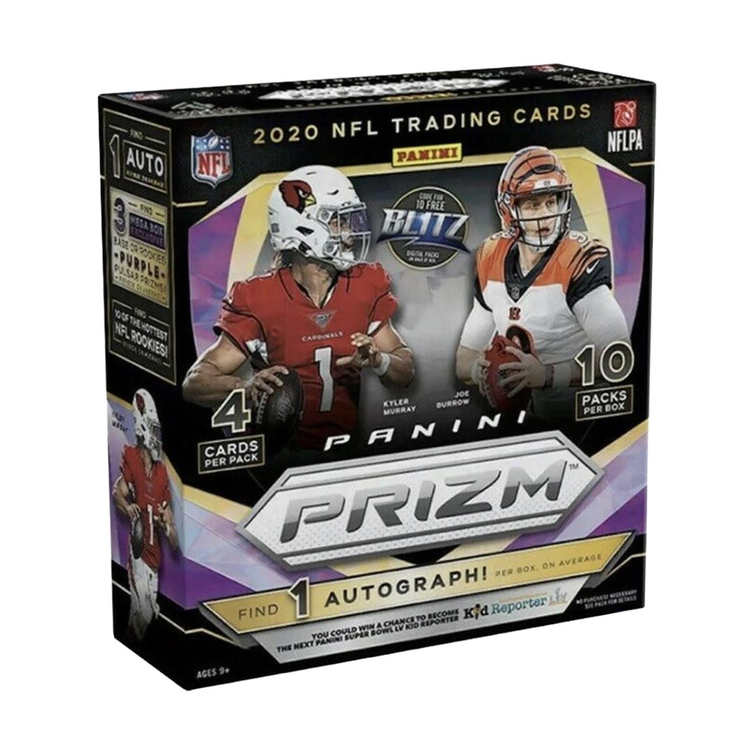 2020 Panini Prizm Football Mega Box - Neon Green