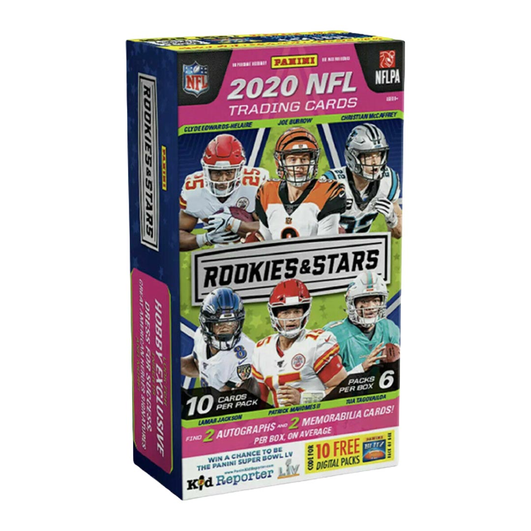 2020 Panini Rookies & Stars Football Hobby Box (Slightly Damaged)