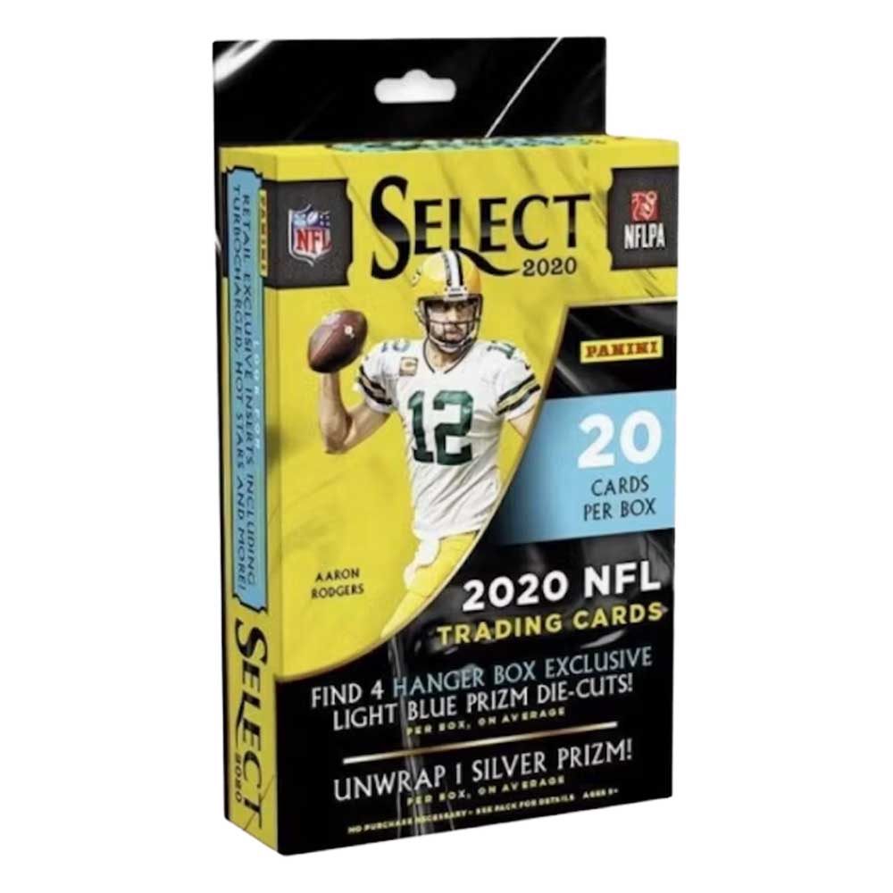 2020 Panini Select Football Hanger Box (Light Blue Prizms)