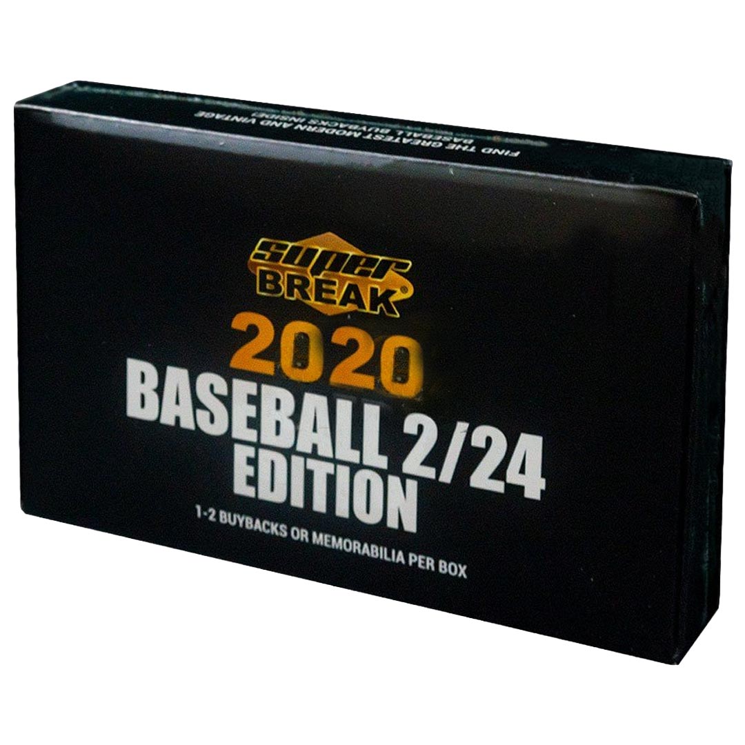 2020 Super Break 2-24 Edition Baseball Box