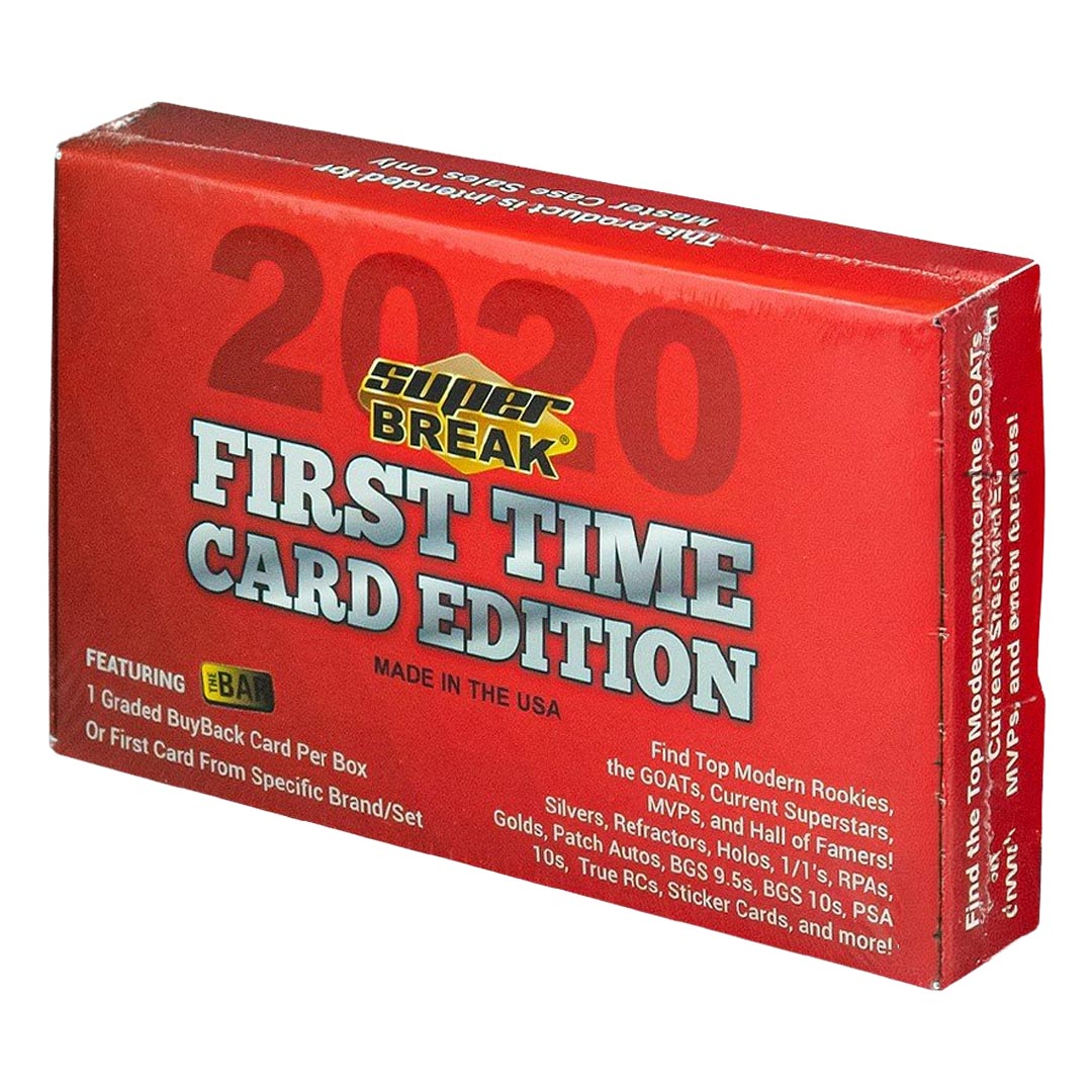 2020 Super Break First Time Card Edition Box