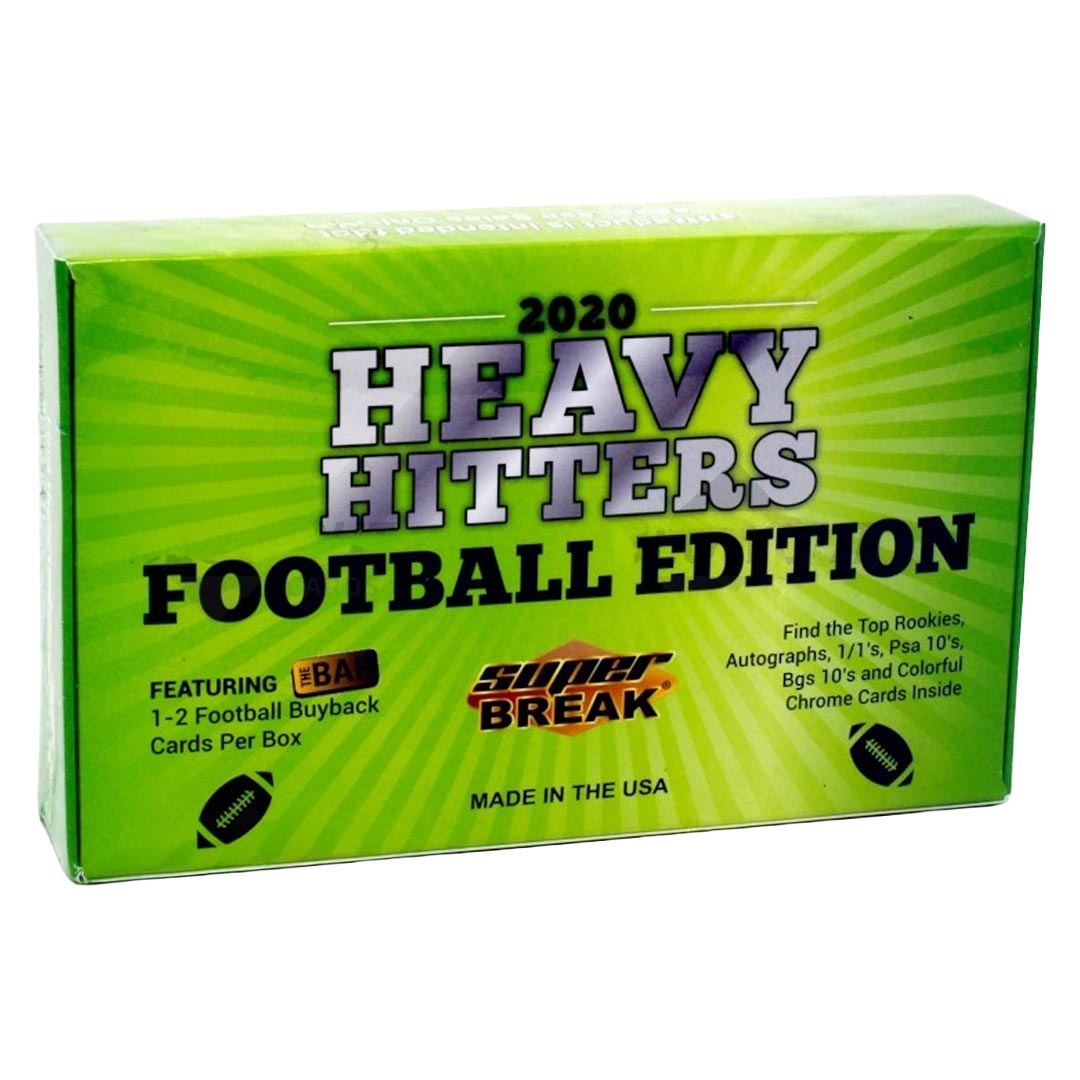 2020 Super Break Heavy Hitters Football Box