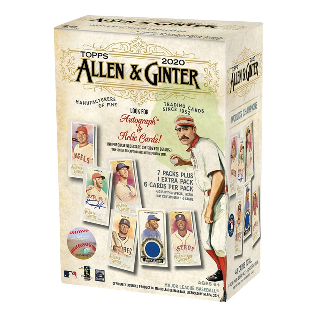 2020 Topps Allen & Ginter Baseball Blaster Box
