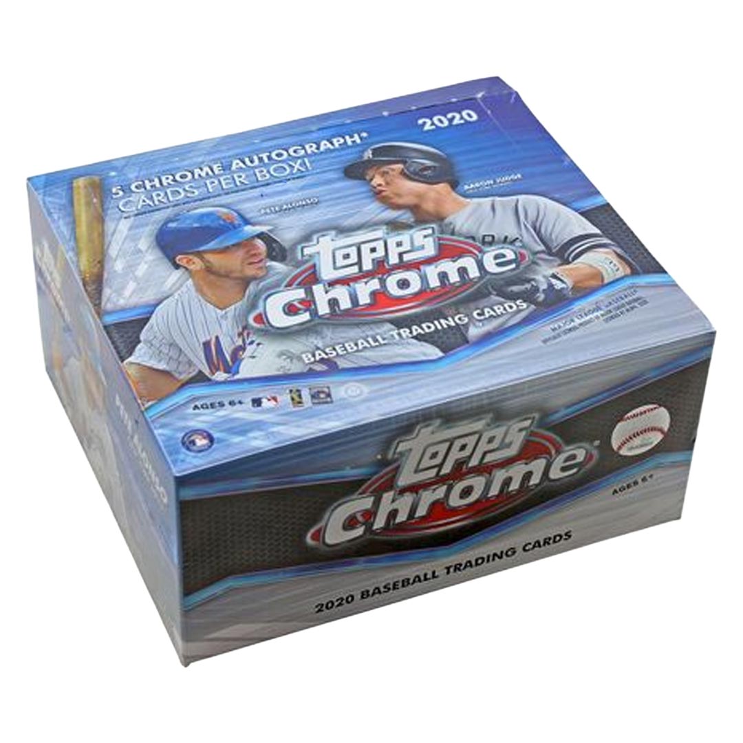 2020 Topps Chrome Baseball HTA Jumbo Hobby Box